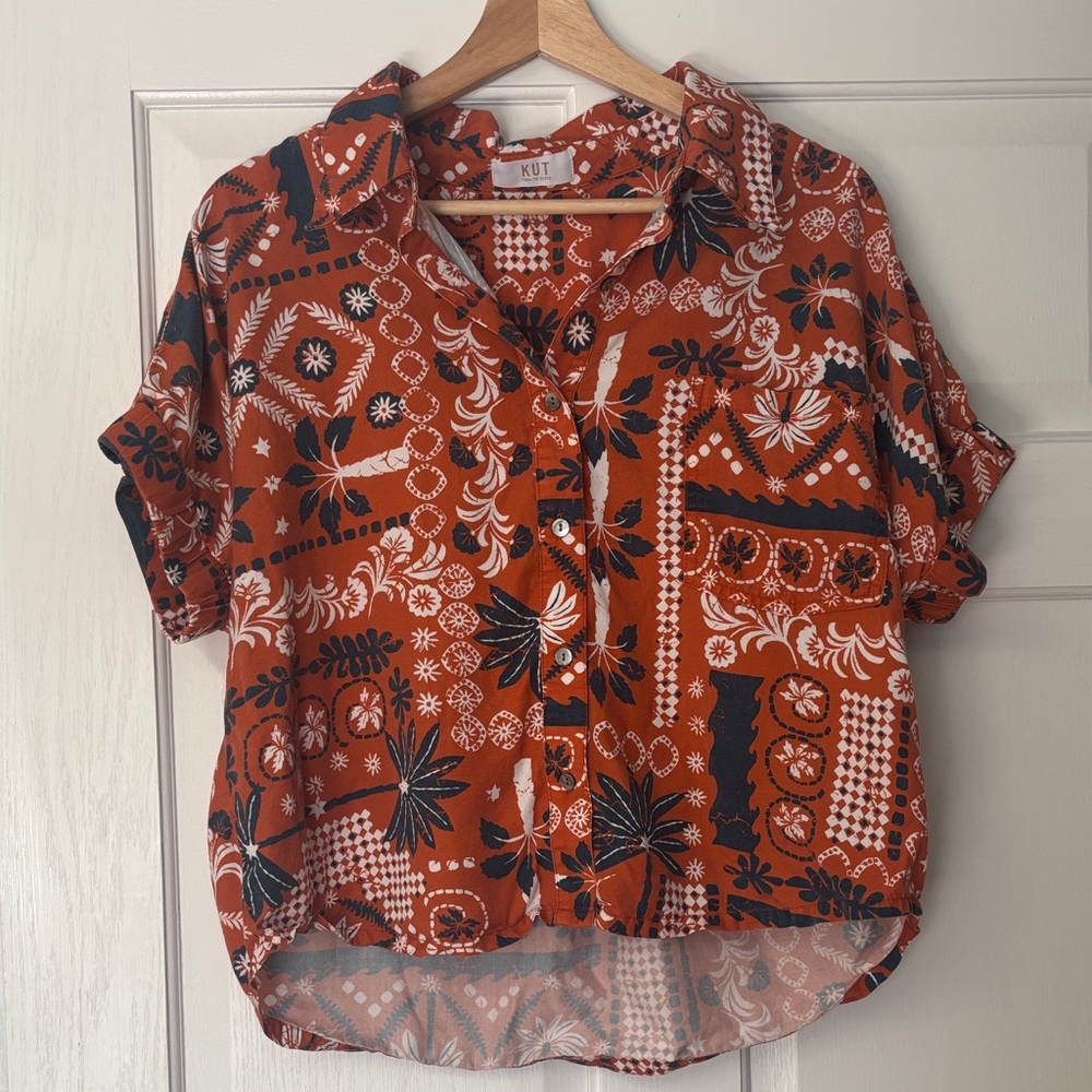 Hawaiian Button-Up Shirt